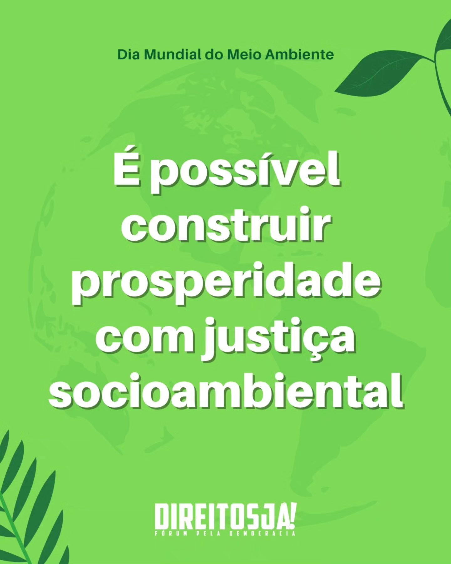 Dia do mundial do meio ambiente  - 2025